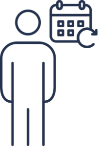 temporary staffing icon